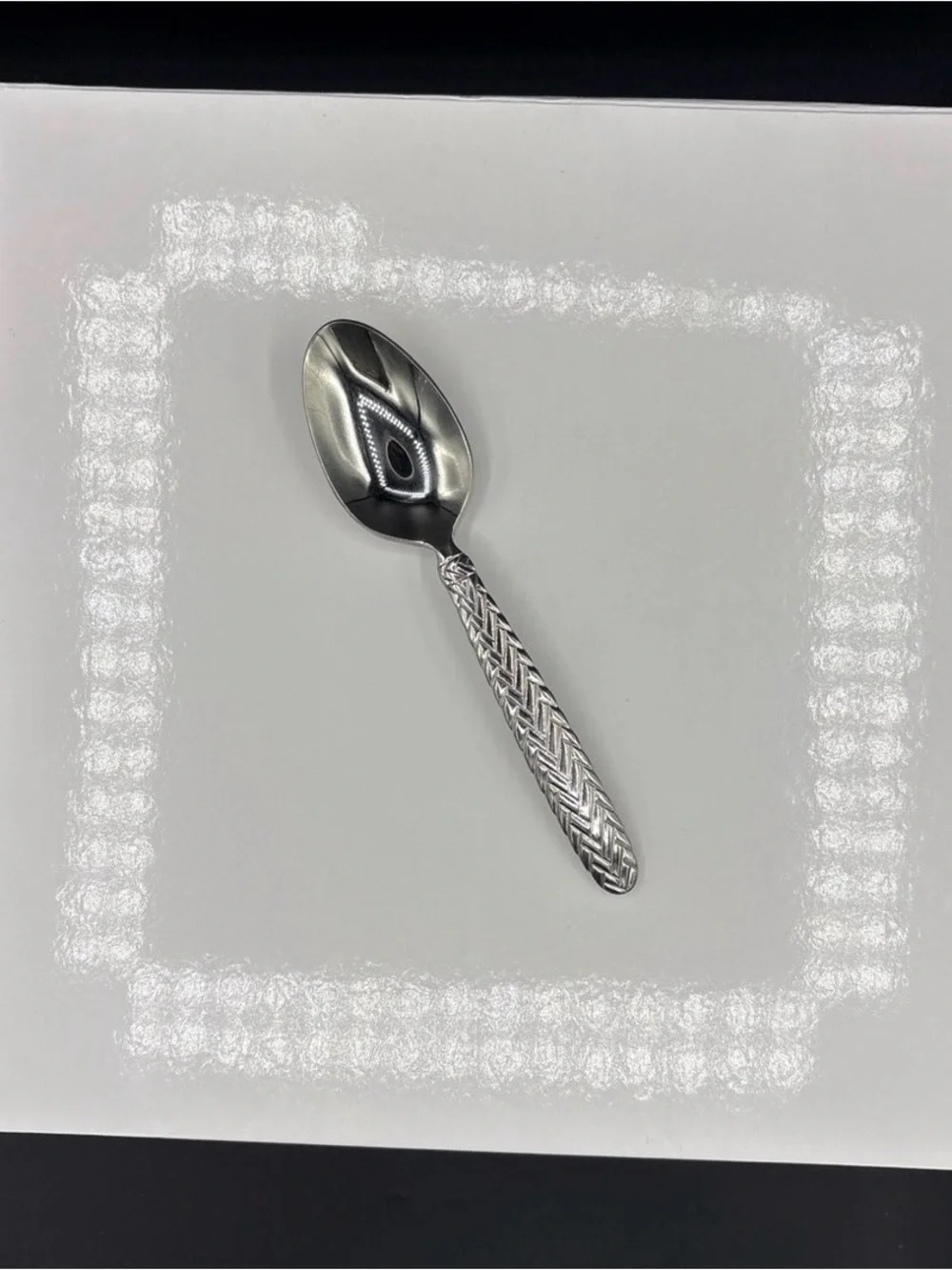Ralph Lauren Equestrian Braid Stainless Spoon